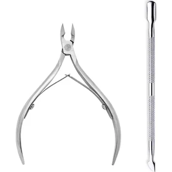 Profesionální manikúrnía sada se zatlačovačem kůžičky | sada na manikúru, kleštičky na nehty - 10