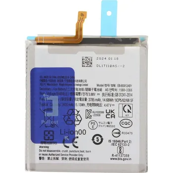 Baterie pro mobilní telefon Baterie Samsung Galaxy S23 EB-BS912ABY 3900mAh originální