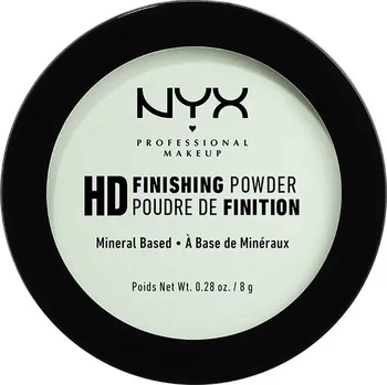 Přípravek na tvář NYX Professional Makeup High Definition pudr na obličej green, 8 g