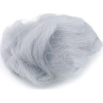 Výtvárné potřeby Ovčí rouno 5 g česané, barva 10 modrošedá sv.