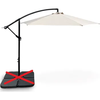 Stínicí technika Slunečník Hook pr. 3m béžový