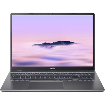 Notebook ACER NTB Chromebook Plus 516 (CB516-1HT-567A),iCore 5 120U,16" 1920x1200,16GB,256GB SSD,Intel Graphics,Chrome OS,Gray