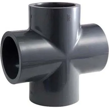 Kříž 75x75x75x75 PN10, PVC tvarovka