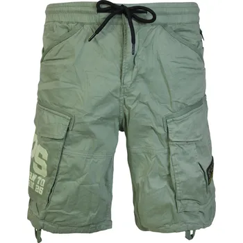 Pánské kraťasy kraťasy pánské YAKUZA - 3851_olive - M