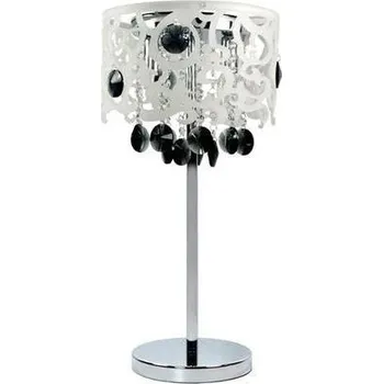 Lampička Stolní lampa chrom/černá 3 Talita