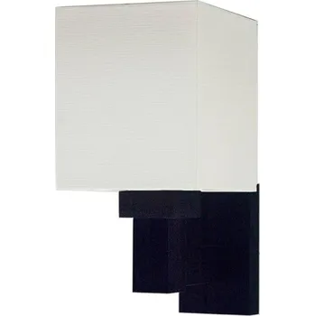 Nástěnné svítidlo Nástěnná lampa černá/ecru nástěnná lampa Legato