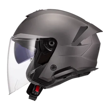 Motodoplněk LS2 OF618 VERSO II SOLID MATT TITANIUM 3XL