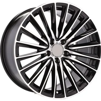 Disk Alu kola Racing Line B5909, 19x7.5 5x112 ET40, černá + leštění vhodné pro Mercedes C W206 (od 2022)