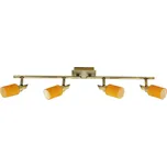 Stropní svítidlo Tukan 4X40W G9 patinovaná oranžová