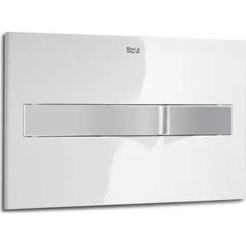 Splachovací tlačítko PL2 Dual splachovací tlačítko,bílá/matný chrom A890096005