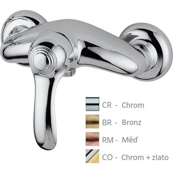 Vodovodní baterie Paffoni FLAVIA sprchová baterie bez sprchového kompletu Barva: Bronz FA168BR