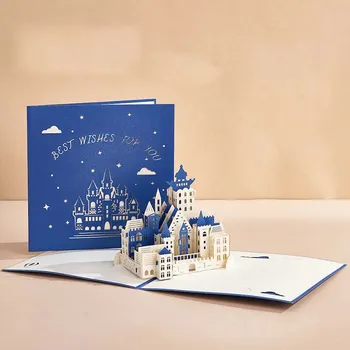 Originální 3d ruční dárkové přání | blahopřání - Styl 6