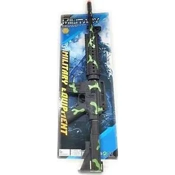 Dětská zbraň Puška 61 cm černo modrá