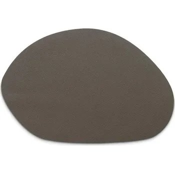 Podložka pod hrnec KELA Prostírání Stone PU kůže tmavě šedá 45,0x30,0x0,2cm KL-12652