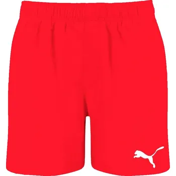 Pánské plavky Pánské plavecké šortky 1P M 935088 02 červené - Puma L