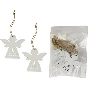 Vánoční dekorace Dekorace anděl 10 ks D2886