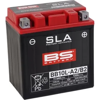 Motobaterie Továrně aktivovaná motocyklová baterie BS-BATTERY BB10L-B2 (FA) (YB10L-B2 (FA)) SLA