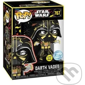 Doplněk ke knize Funko POP: Star Wars - Darth Vader (Glows in the Dark) #767 - Funko Funko