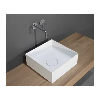 Umyvadlo ČTVEREC umyvadlo na desku, 38x38cm F70024