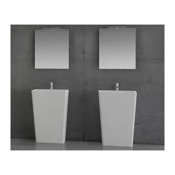 Umyvadlo DIJON stojící umyvadlo 60x44x90cm bez otvoru F70011