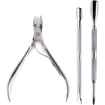 Profesionální manikúrnía sada se zatlačovačem kůžičky | sada na manikúru, kleštičky na nehty - 16