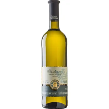 Víno Vinné sklepy Lechovice Chardonnay zemské 0,75l Lechovice