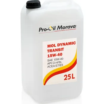 Motorový olej MOL Dynamic Transit 15W-40, STÁČENÝ 25L