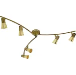 Stropní svítidlo Arena 6*40W R50 E14 zlaté