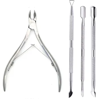 Profesionální manikúrnía sada se zatlačovačem kůžičky | sada na manikúru, kleštičky na nehty - 24