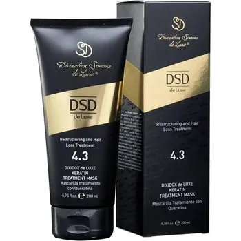 Pleťová maska DSD DIXIDOX DE LUXE Keratin Treatment Mask 4.3 - Obnovující Maska s Keratinem 4.3 50 ml