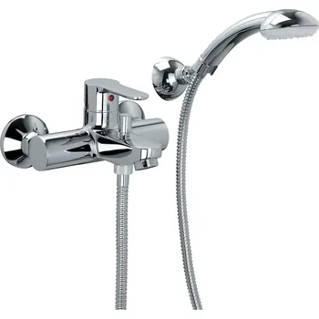 Vodovodní baterie Paffoni BLU vanová baterie, vč. sprch.kompletu Barva: Chrom BLU023CR