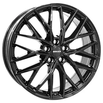 Alu kolo Alu kola MONACO WHEELS GPX, 21x10.5 5x112 ET51, černá lesklá (zátěžová)