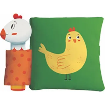 Slepice a její kuřátko - Pískací knížka se zvířatky