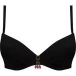 Plavková podpresenka vyztužená ANTIGEL (EBB4326-02), Velikost 70D, Barva černá