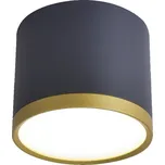 Stropní svítidlo TUBA zlaté + černé LED 9W 4000K