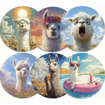 Podtácek Podtácky s lamami 6 ks