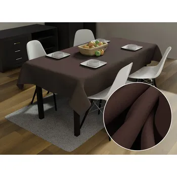 ubrus Dekorační obdélníkový ubrus Rongo RG-042 Hnědý 50x100 cm