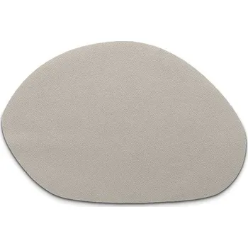 Podložka pod hrnec KELA Prostírání Stone PU kůže světle šedá 45,0x30,0x0,2cm KL-12653