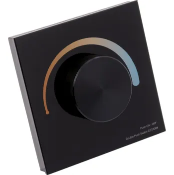 Ovladač světel T-LED s.r.o. Ovladač dimLED OV DUPLEX CCT 2K Varianta: Černá