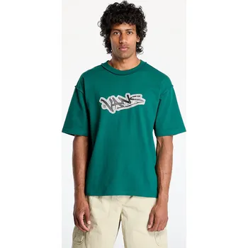 Pánské tričko Tričko Vans LX Slap Short Sleeve Tee Rain Forest L