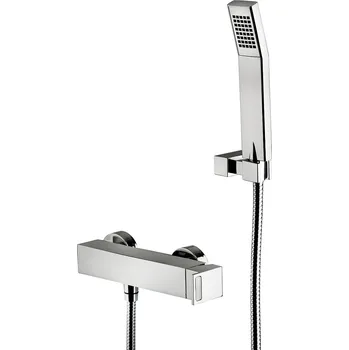 Vodovodní baterie Paffoni EFFE sprchová baterie se sprchovým kompletem Barva: Chrom EF168DCR