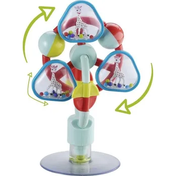 Hračka pro nejmenší Interaktivní hračka Vulli Aktivity centrum s přísavkou