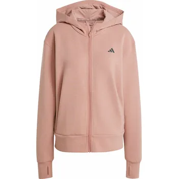Dámská mikina adidas D4T FZ HOODIE tréninková bunda - 0 - růžová - XL