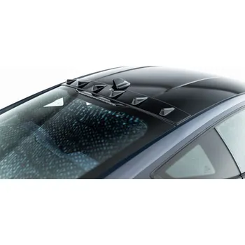 Tuning Prodloužení střechy Ford Mustang Dark Horse Mk7 černý lesklý plast