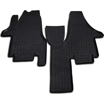 autokoberec Gumové autokoberce Volkswagen Transporter T6 | T6.1 (2015 - 2024) se zvýšeným okrajem |