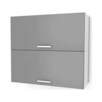 Kuchyňská skříňka Falco Horní kuchyňská skříňka Natanya KL802D výklopná, šedý lesk