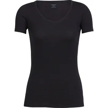funkční triko dámské ICEBREAKER W Siren SS Sweetheart BLACK - S