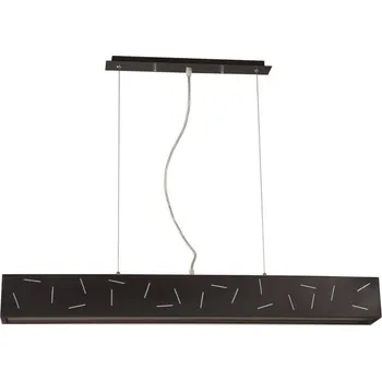 Stropní kancelářské svítidlo Beam 21W T5 kov wenge 900X100X1125MM