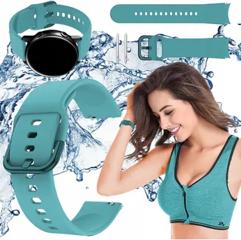 Řemínek na hodinky Řemínek ChronSmarta pro Garmin 20mm, modrý