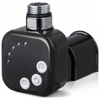 P.M.H. Topná tyč PMH HT1 s termostatem, 400 W, Černá pololesklá RAL 9017